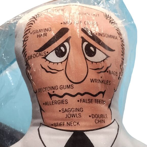 Retirement Voodoo 14" Plush Doll with Pins New in Pkg - Picture 4 of 5